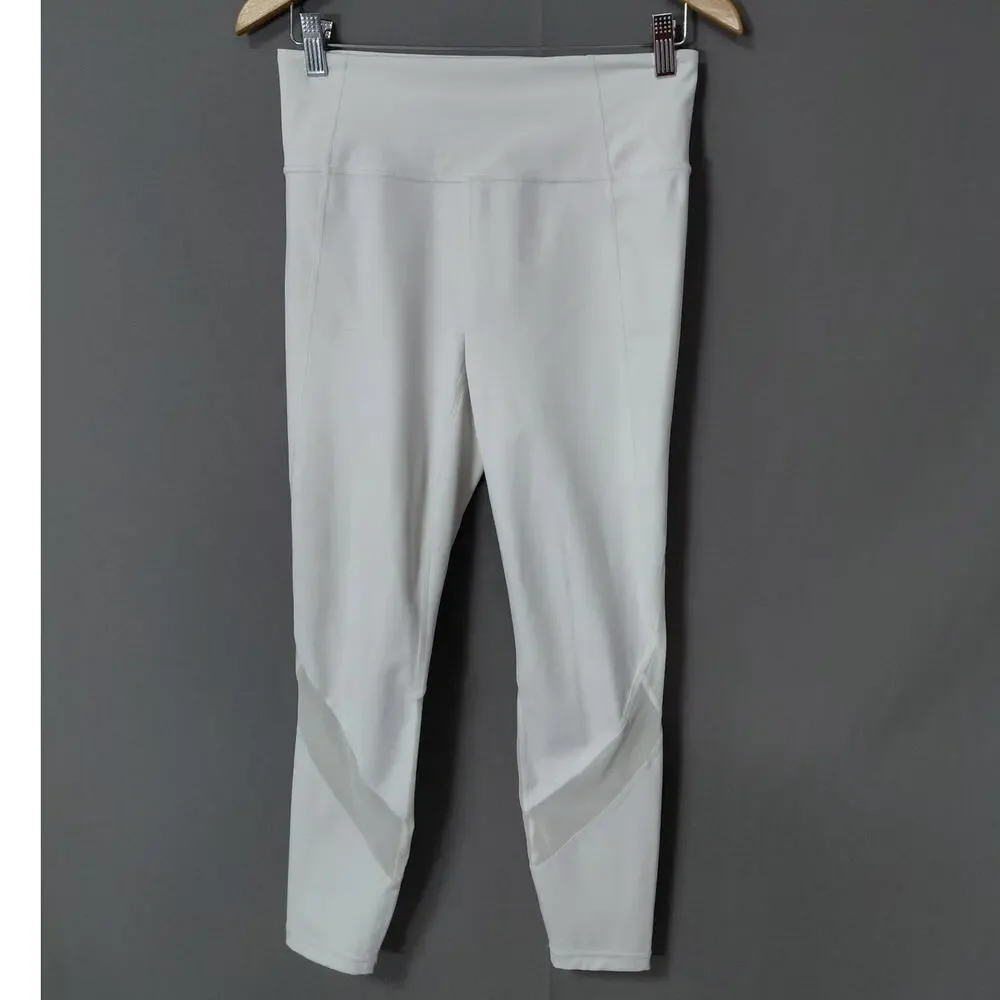 Athleta Gray Stretch Running Pants Women Size M